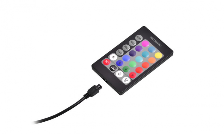 Imagine Banda LED RGB COLOR 3 culori, telecomanda, DeepCool RGB350