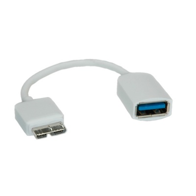 Imagine Cablu OTG micro USB 3.0 la USB 3.0 M-T, Roline 11.02.8315