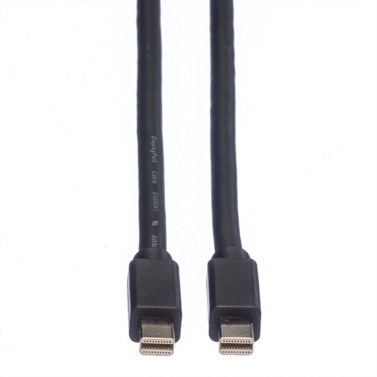Imagine Cablu Mini Displayport la Mini Displayport T-T 3m Negru, Roline 11.04.5641-2