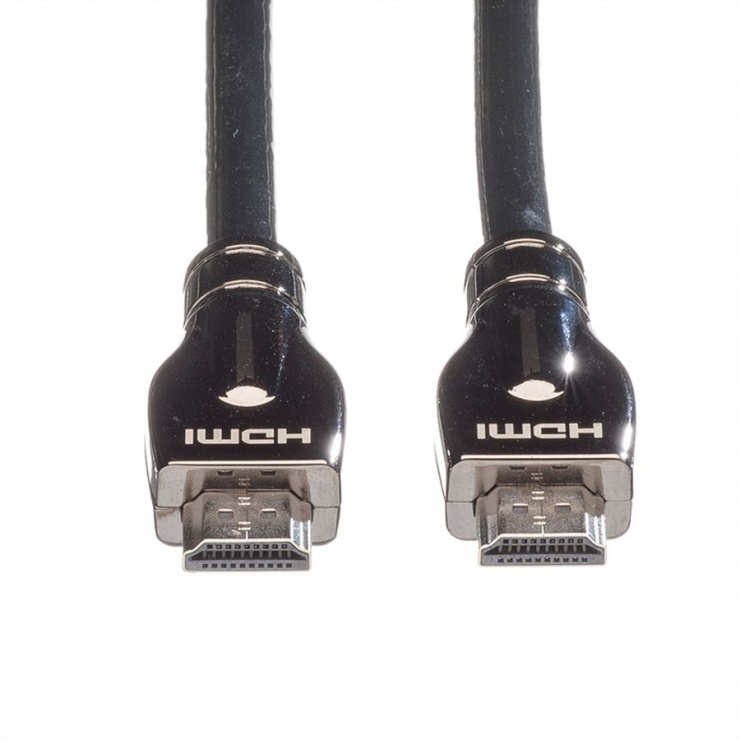 Imagine Cablu HDMI Ultra HD cu Ethernet T-T 15m, Roline 11.04.5686-2