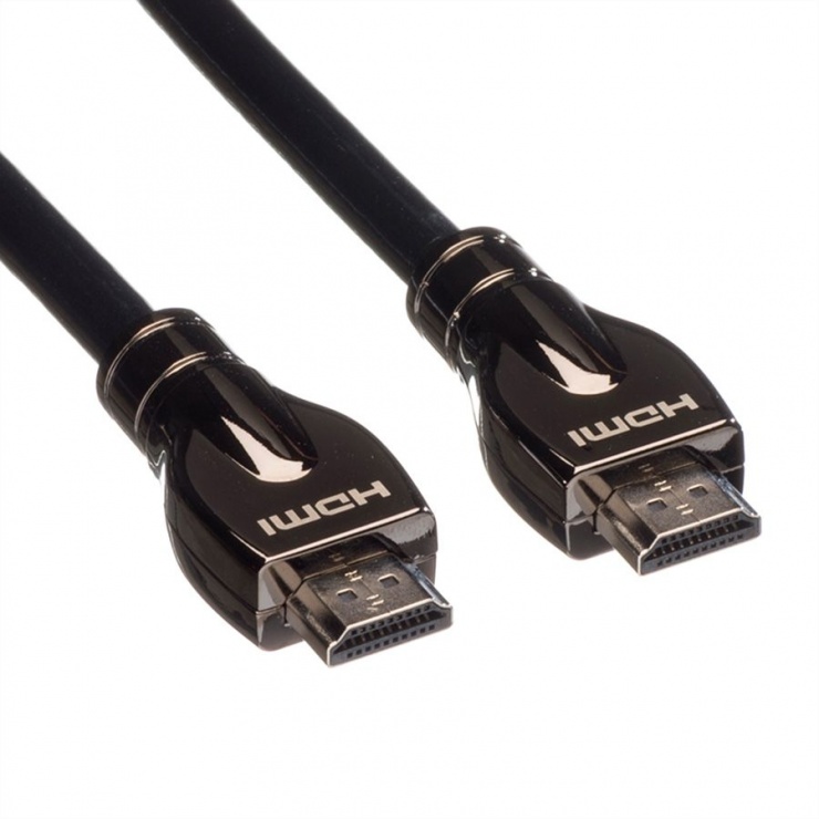 Imagine Cablu HDMI Ultra HD cu Ethernet T-T 15m, Roline 11.04.5686-3