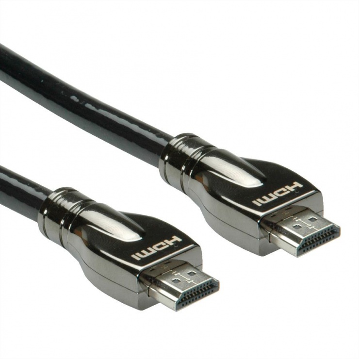 Imagine Cablu HDMI Ultra HD cu Ethernet 4K30Hz T-T 20m, Roline 11.04.5687