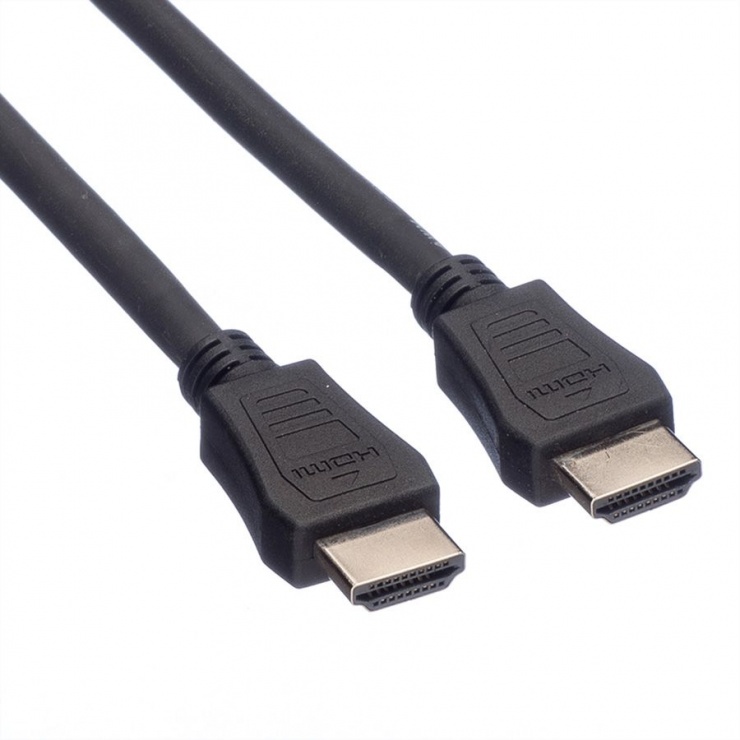 Imagine Cablu HDMI cu Ethernet v1.4 T-T 15m Negru LSOH, Value 11.99.5745-2