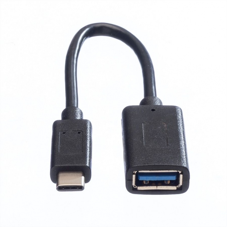 Imagine Adaptor USB 3.1 tip C la USB 3.0-A OTG T-M 0.15m, Value 11.99.9030-2