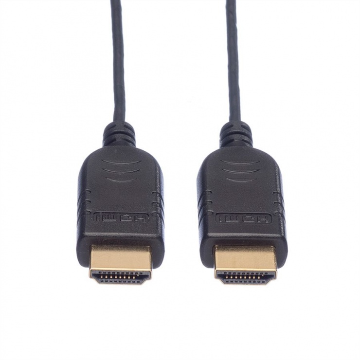 Imagine Cablu HDMI Slim cu Ethernet v1.4 1.2m, Roline 11.04.5632-1