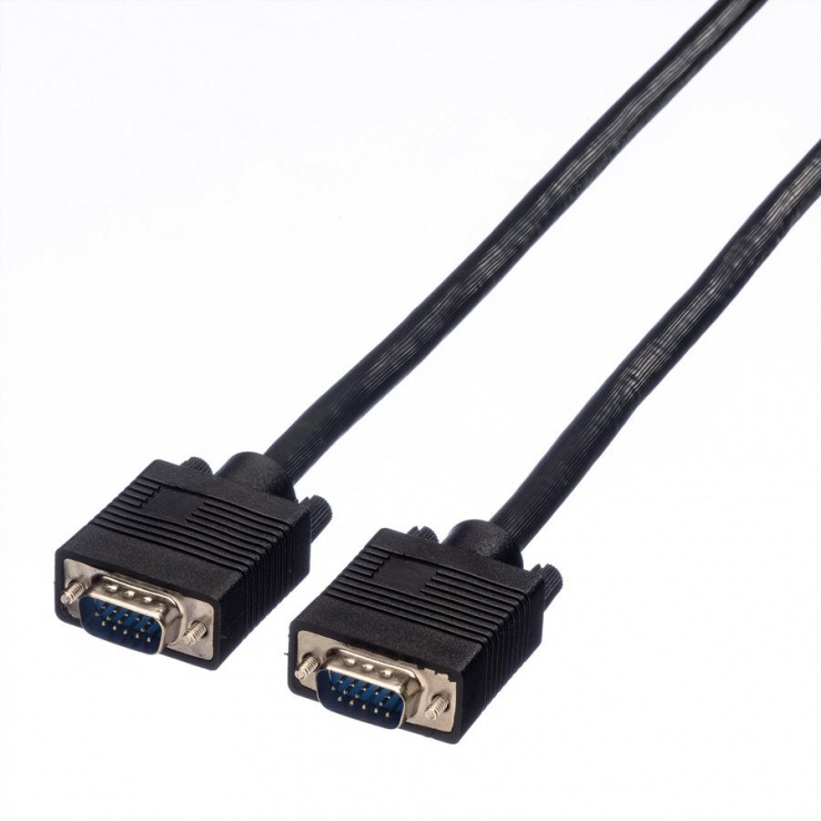 Imagine Cablu SVGA 14 pini ecranat T-T 15m, Value 11.99.5258