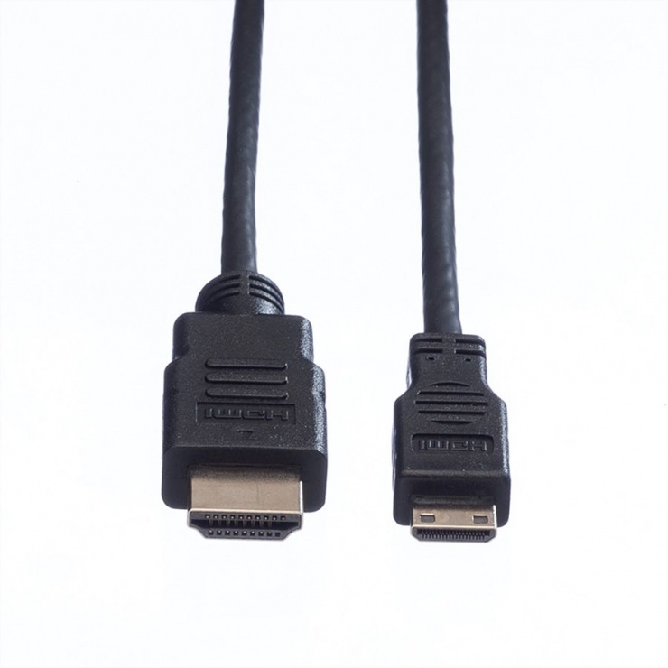Imagine Cablu HDMI la mini HDMI-C T v1.4 0.8m, Value 11.99.5578-1