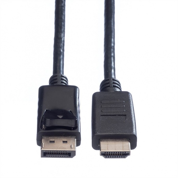Imagine Cablu Displayport la HDMI Full HD T-T 3m Negru, Value 11.99.5782-1