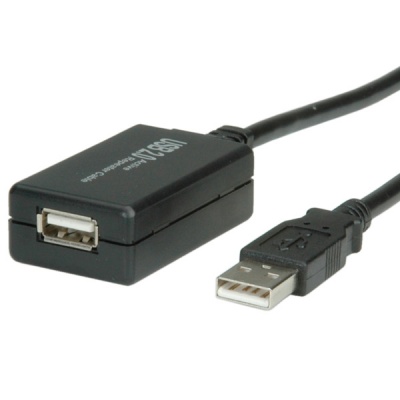 Imagine Cablu prelungitor activ USB 2.0 12m T-M, Value 12.99.1110