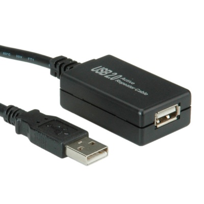 Imagine Cablu prelungitor activ USB 2.0 12m T-M, Value 12.99.1110