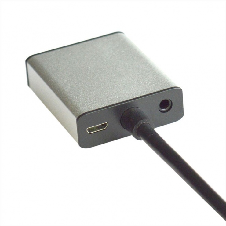 Imagine Adaptor HDMI la VGA cu audio T-M, Value 12.99.3119
