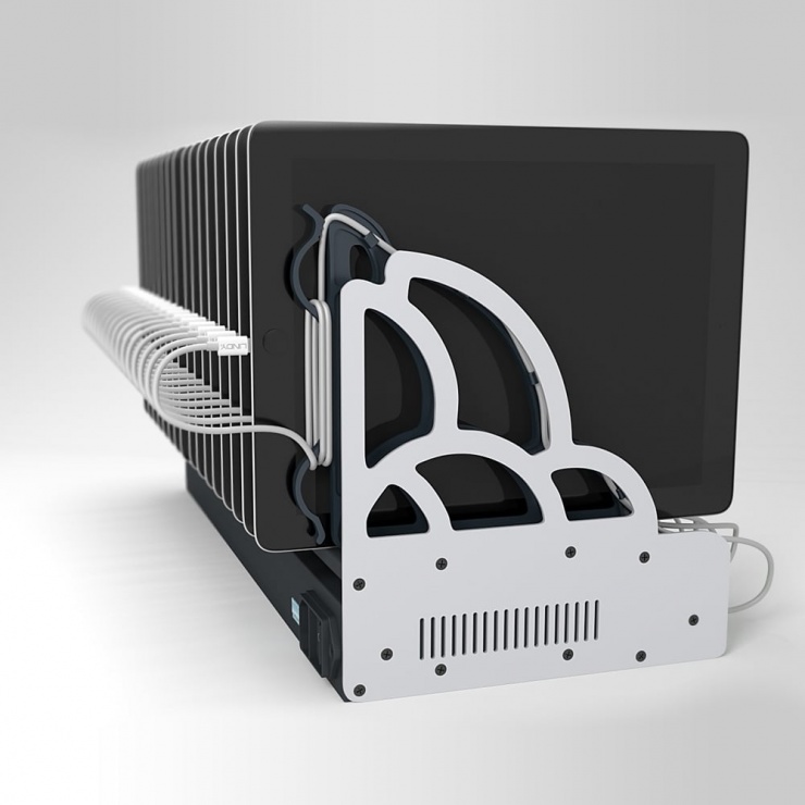 Imagine Incarcator priza (statie de incarcare) cu 16 x USB 2.1A, Lindy L73399