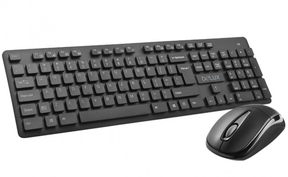Imagine Kit wireless tastatura si mouse waterproof, Delux KA150G