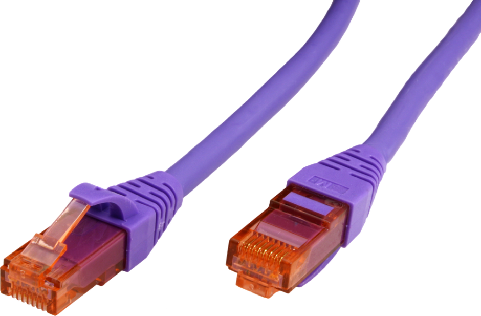 Imagine Cablu de retea UTP Cat.6 Component Level LSOH violet 1.5m, Roline 21.15.2904