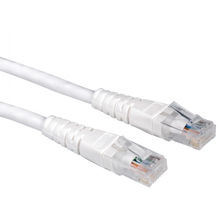 Imagine Cablu retea UTP Cat.6 alb 1m, Value 21.99.1536