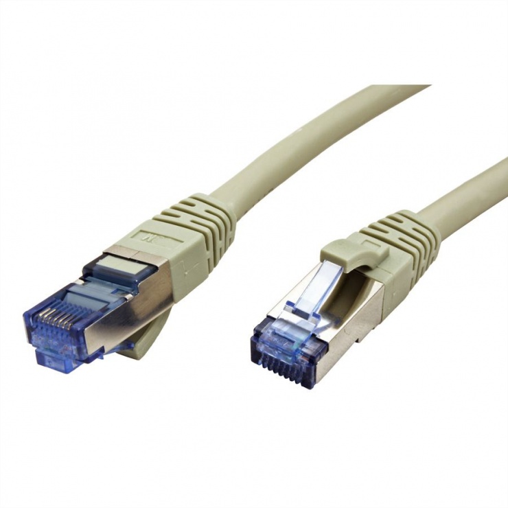 Imagine Cablu de retea SFTP cat 6A 1.5m gri, Value 21.99.1990