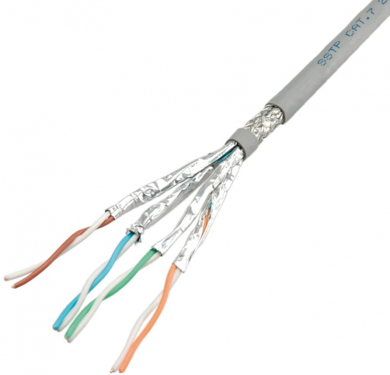 Imagine Cablu de retea S / FTP (PiMF) cat 6 fir solid 300m, Value 21.99.0892