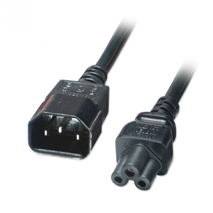 Imagine Cablu alimentare UPS C14 la C5 Mickey Mouse T-M 3m, Lindy L30382