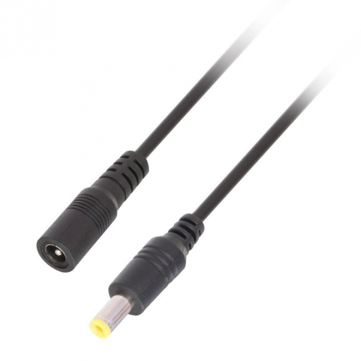 Imagine Cablu prelungitor alimentare DC 2.1mm / 5.5mm 2m, Lindy L70323