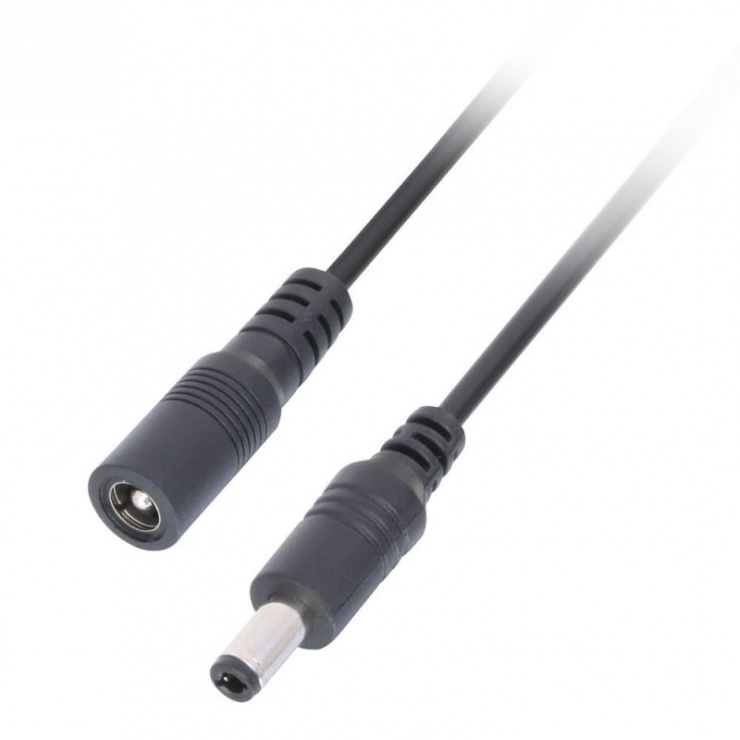Imagine Cablu prelungitor alimentare DC 2.5mm / 5.5mm 2m, Lindy L70329