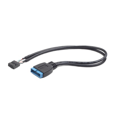 Imagine Cablu pin header USB 3.0 la USB 2.0 T-M 0.3m, Gembird CC-U3u2-01