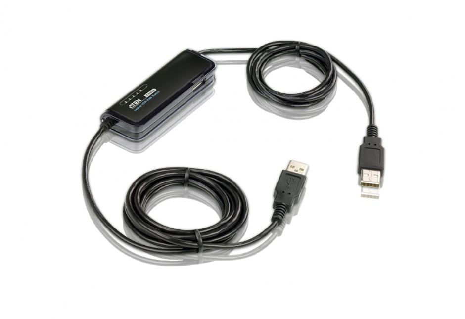 Imagine Distribuitor KVM pentru Laptop USB VGA, Aten CS661