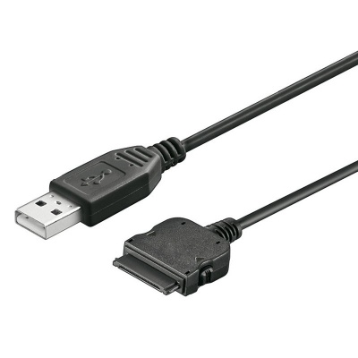 Imagine Cablu de date pentru IPhone 3/3G/4/4s negru 1.5m, KIPOD04