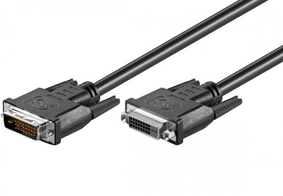 Imagine Cablu prelungitor DVI-D Dual Link 24+1 pini 10m