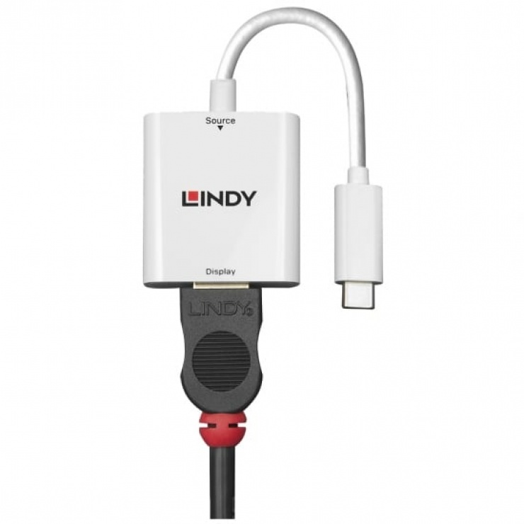 Imagine Adaptor USB 3.1-C la HDMI 4K T-M, Lindy L43244-1