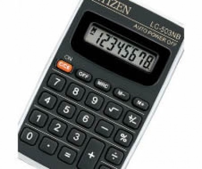 Imagine Calculator Citizen Pocket, 8digit, LC-503NBII