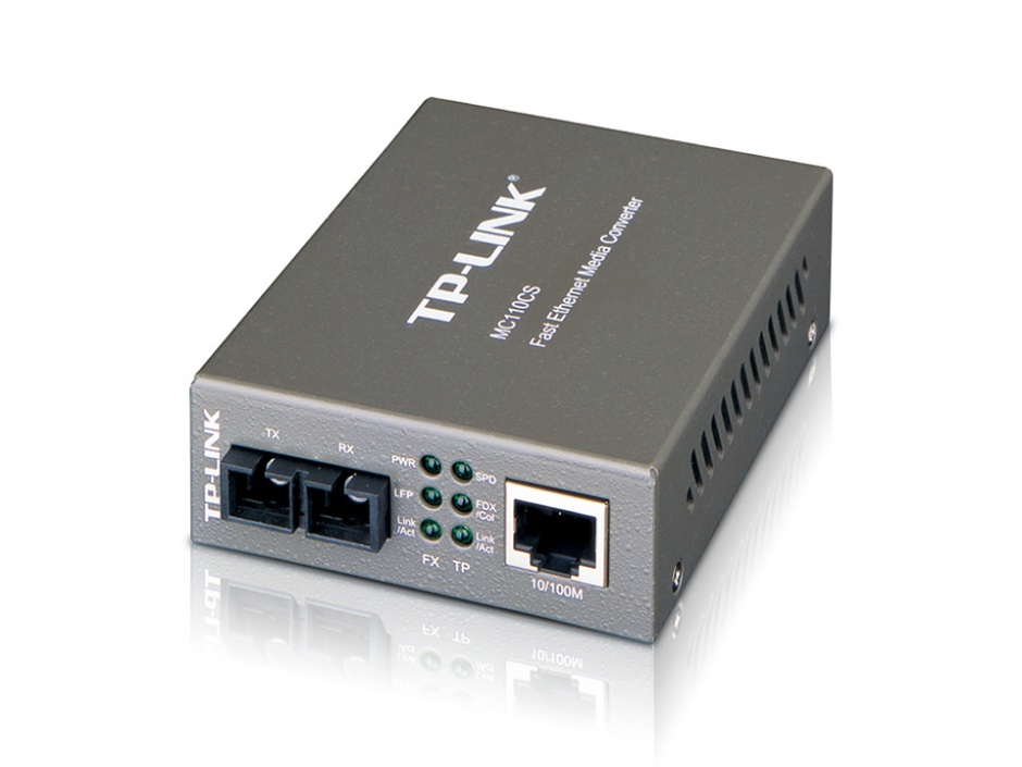 Imagine Media convertor Fast Ethernet SC Single Mode, TP-LINK MC110CS