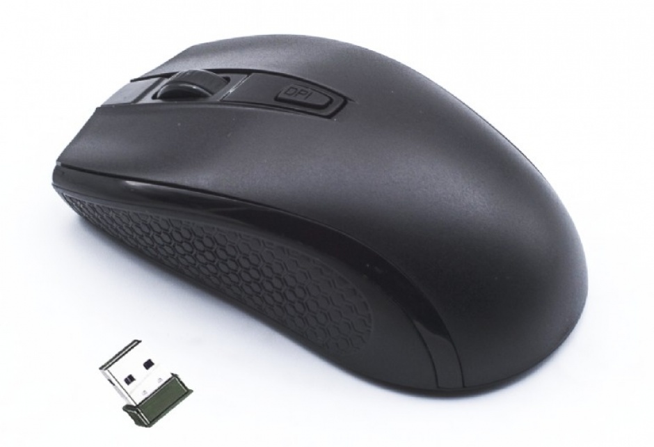 Imagine Mouse wireless Negru, GEMBIRD MUSW-107