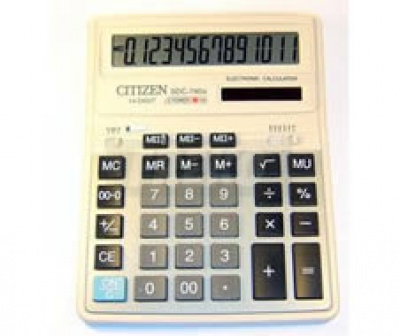 Imagine Calculator Citizen Desktop 14digit, SDC-740II