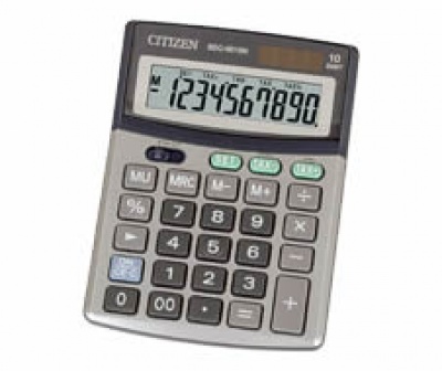 Imagine Calculator Citizen Semi-Desktop 10digit, SDC-9010N