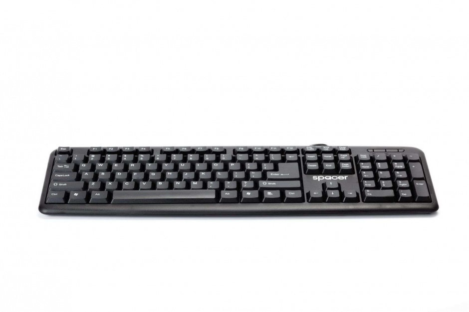 Imagine Tastatura USB 104 taste, Spacer SPKB-S62