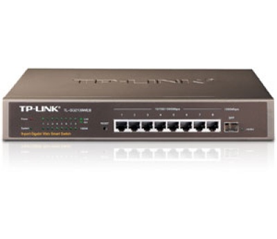 Imagine Web Smart Switch 8 porturi Gigabit, TP-Link TL-SG2109WEB