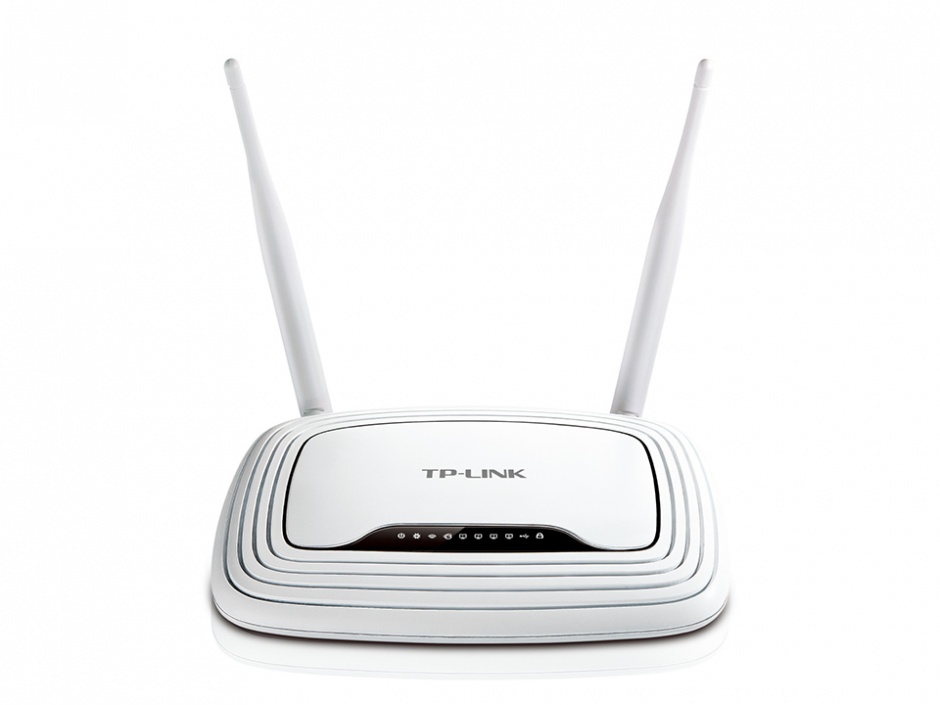 Imagine Router 4 porturi wireless 300Mbps 2T2R, TP-LINK TL-WR842N