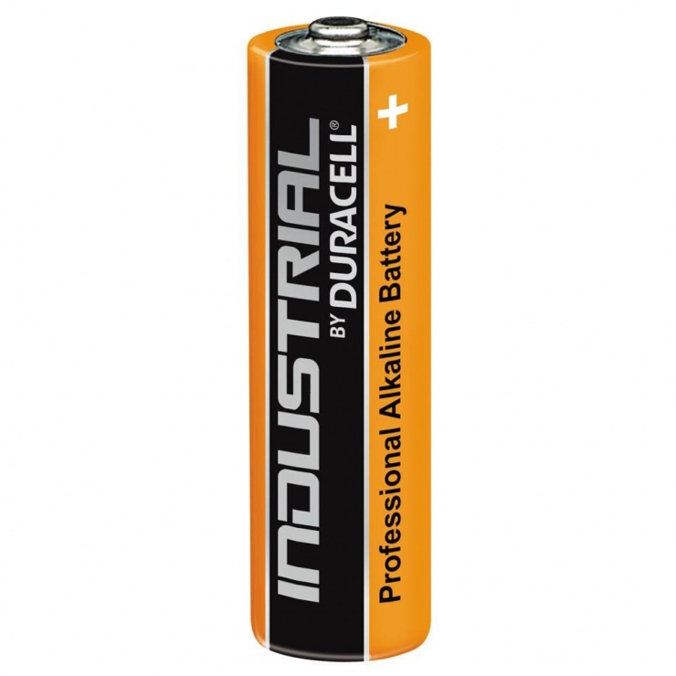 Imagine SET 10 BATERII ALKALINE INDUSTRIAL AAA LR3, DURACELL 