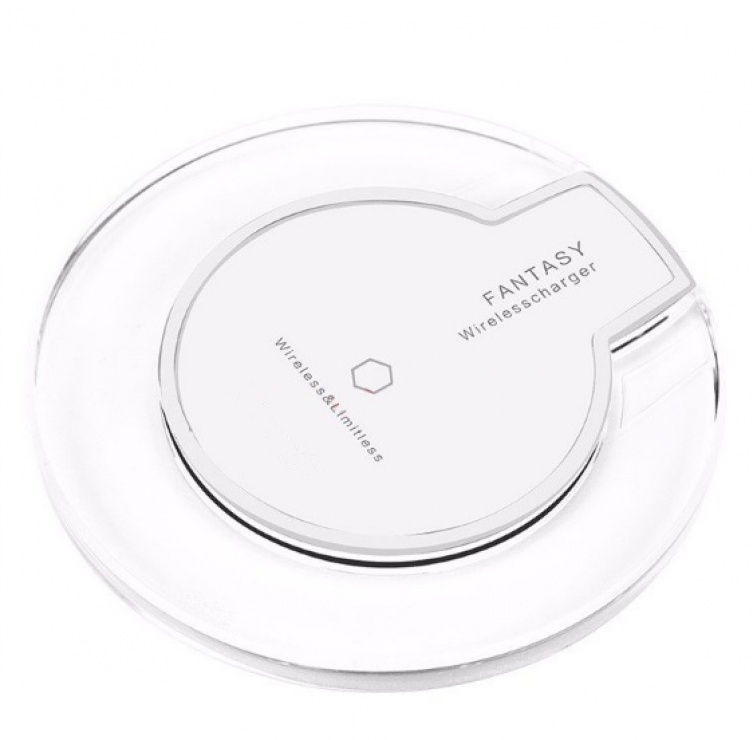 Imagine Qi Wireless charger pad pentru Samsung Galaxy S6/S6 Edge Alb 5V/2A