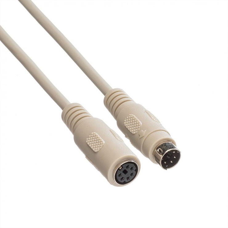 Imagine Cablu prelungitor PS/2 T-M 3m, Roline 11.01.5630
