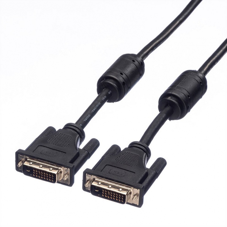 Imagine Cablu DVI-D Dual Link 24+1pini T-T 20m, Roline 11.04.5599