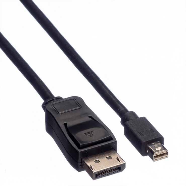 Imagine Cablu Mini Displayport la Displayport T-T 3m Negru, Value 11.99.5636