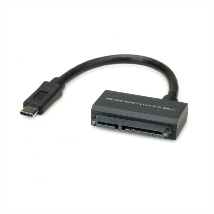 Imagine Convertor USB 3.1-C la SATA III pentru HDD/SSD 2.5", Value 12.99.1051