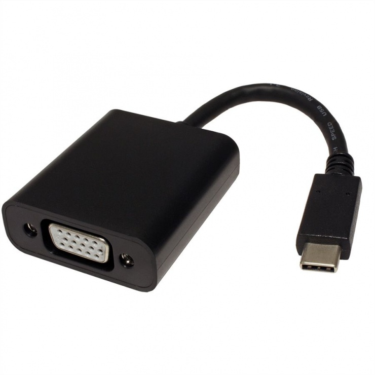 Imagine Adaptor USB 3.1 tip C la VGA T-M, Value 12.99.3200