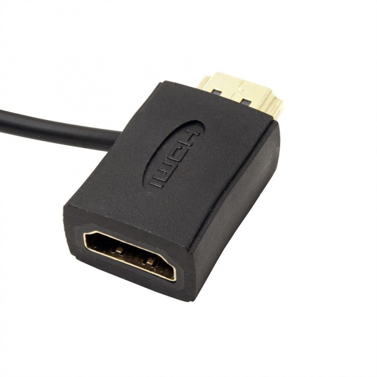 Imagine Cablu UHD 4K HDMI Activ Optical (AOC) T-T 50m Negru, Value 14.99.3482-2
