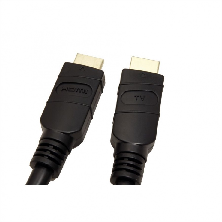 Imagine Cablu HDMI activ UHD 4K2K T-T 10m Negru, Value 14.99.3451-2