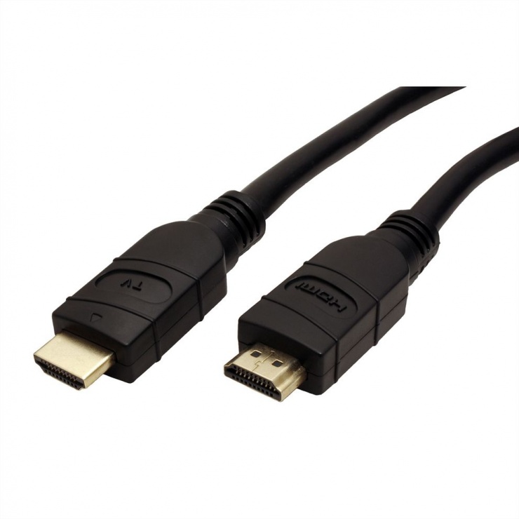 Imagine Cablu HDMI activ UHD 4K2K T-T 15m Negru, Value 14.99.3452