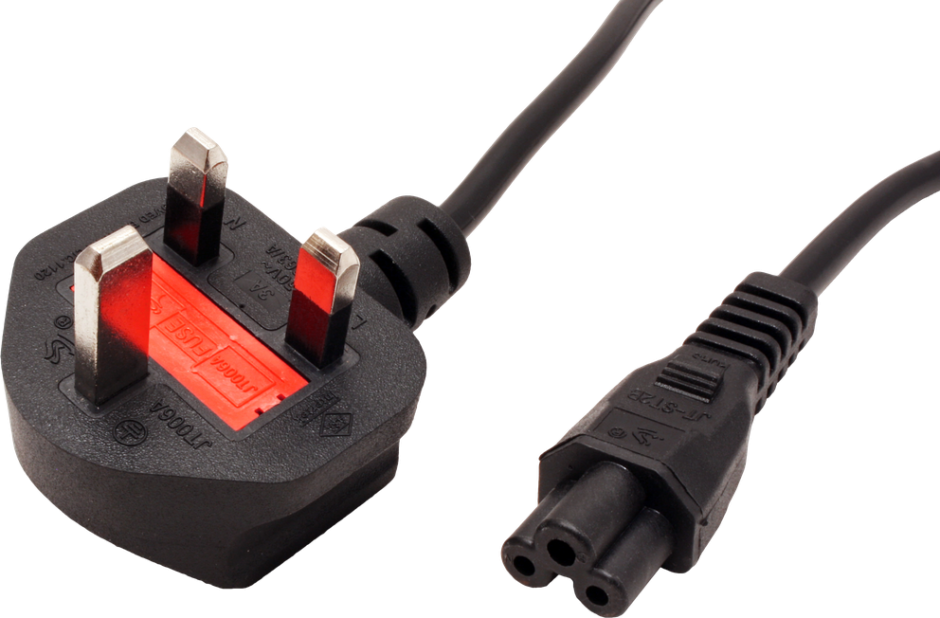 Imagine Cablu de alimentare UK la C5 Mickey Mouse 2.5A 1.8m Negru, Value 19.99.2016-1