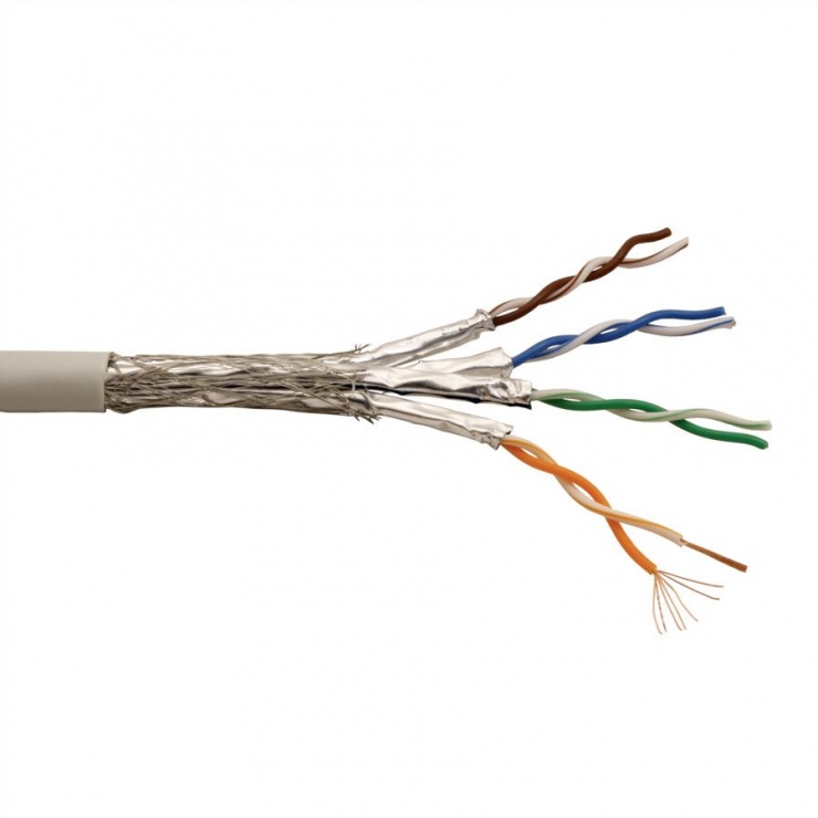 Imagine Rola cablu de retea SFTP Cat.6A 300m, Roline 21.15.0882