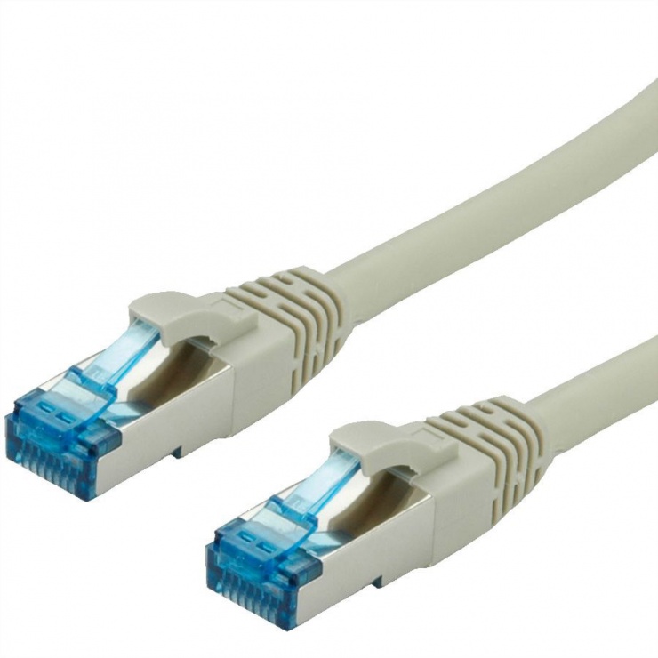 Imagine Cablu retea S-FTP cat 6a Gri 10m, Value 21.99.0867-1